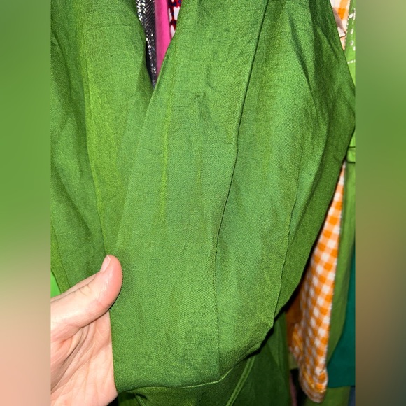 ZARA Green Backless Dress - Picture 8 of 11